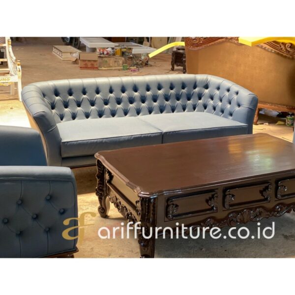 Set Sofa Ruang Tamu Model Retro Minimalis Eropa - Gambar 4