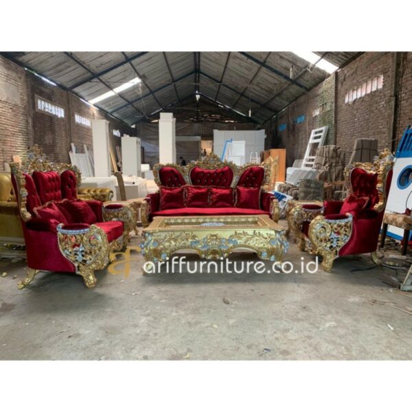 Sofa Ruang Tamu Mewah Elegant Turki - Gambar 2