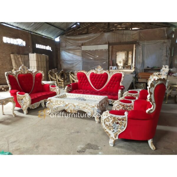 Sofa Ruang Tamu Model Mewah Terbaru Turki - Gambar 3