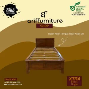 Divan Anak Dipan Anak Tempat Tidur Anak Jati Ranjang Anak