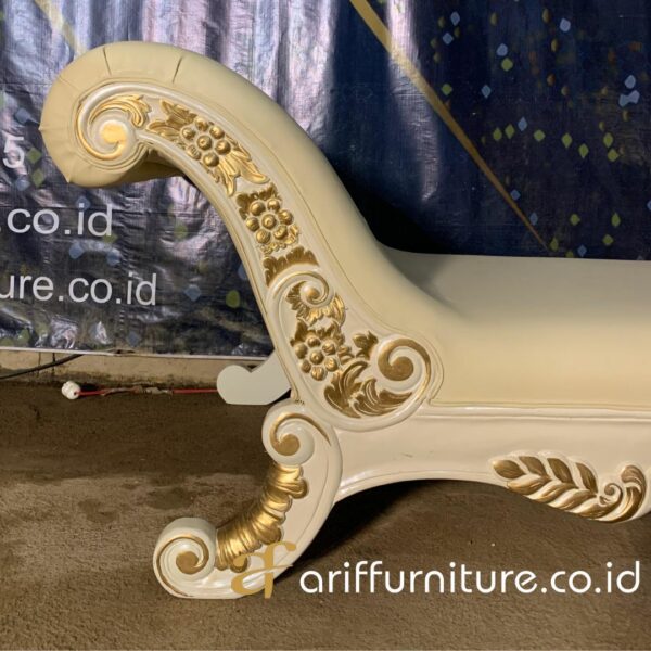 Kursi Sofa Santai Malas Ukiran Klasik Mewah - Gambar 4