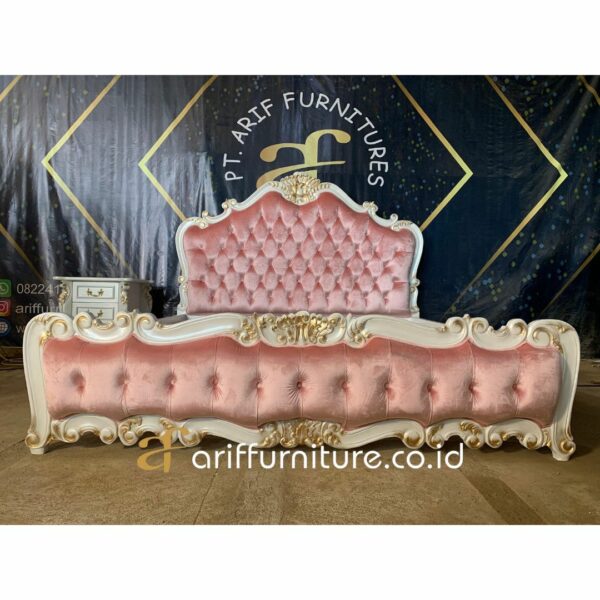Tempat Tidur Set Kamar Mewah Ukiran Jepara - Gambar 5