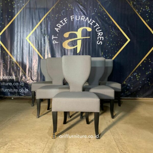Kursi Makan Modern Kayu Jati Sofa Minimalis - Gambar 5