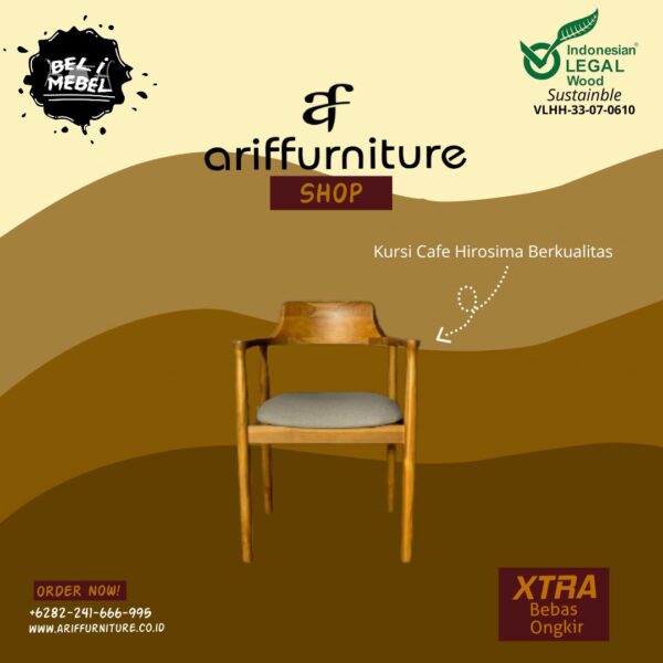 Produsen Kursi Cafe - Jual Bangku Kafe Minimalis dan Klasik