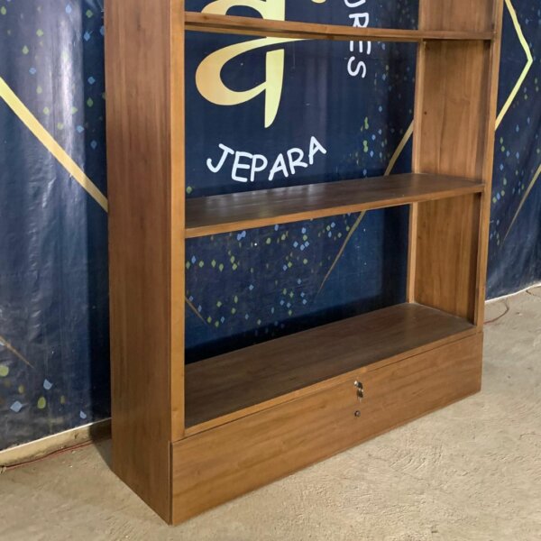 Lemari Cabinet Dapur Kayu Jati Model Minimalis - Gambar 4