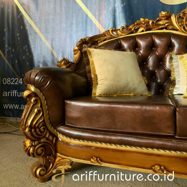 Sofa Tamu Mewah Terbaru Jepara World Carving AF-01 - Gambar 10