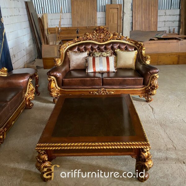 Sofa Tamu Mewah Terbaru Jepara World Carving AF-01 - Gambar 7