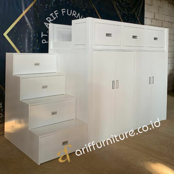 Tempat Tidur Tingkat Anak Minimalis Duco Custom AF-02 - Gambar 3