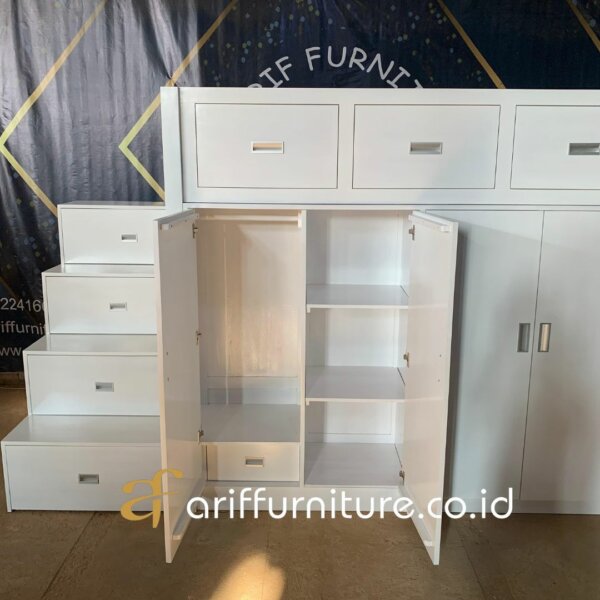 Tempat Tidur Tingkat Anak Minimalis Duco Custom AF-02 - Gambar 4