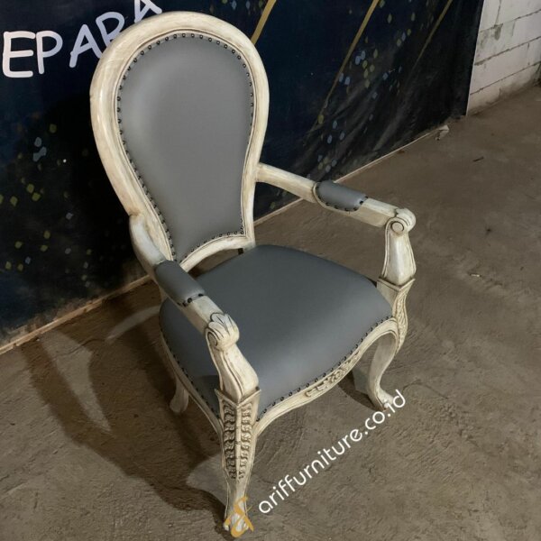 Kursi Kantor Kayu Klasik Antiques Jepara AF-14 - Gambar 3