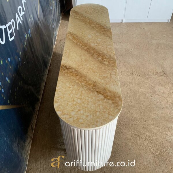Meja Tv Custom Minimalis Putih Credenza Modern AF-04 - Gambar 6