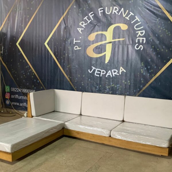 Sofa Living Room Modern Sudut Custom Design - Gambar 8