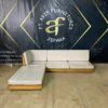 Sofa Living Room Modern Sudut Custom Design - Gambar 6