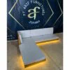 Sofa Living Room Modern Sudut Custom Design - Gambar 4
