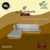 Sofa Living Room Modern Sudut Custom Design