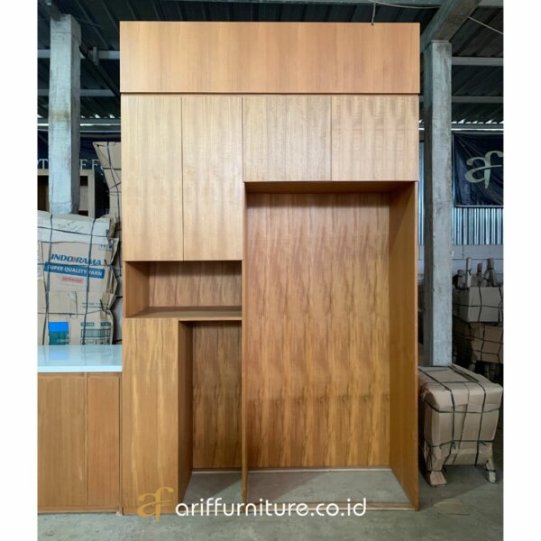 Kitchen Set Minimalis Modern Veneer Jati - Gambar 4