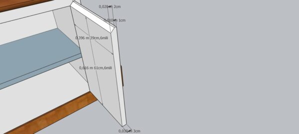 Lemari Hias Minimalis Hongsui Kayu Jati Custom - Gambar 14