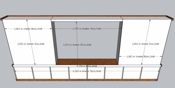 Lemari Hias Minimalis Hongsui Kayu Jati Custom - Gambar 19