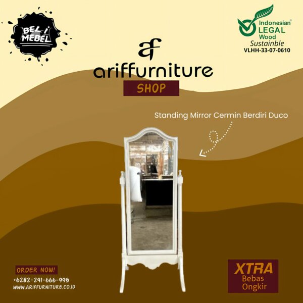 Standing Mirror Cermin Berdiri Duco Custom