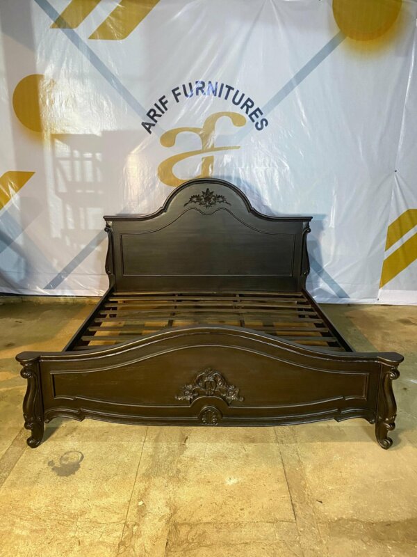 Dipan Klasik Tempat Tidur Kayu Jati Jepara - Gambar 2