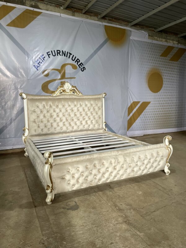 Dipan Tempat Tidur Mewah Klasik Duco - Gambar 3