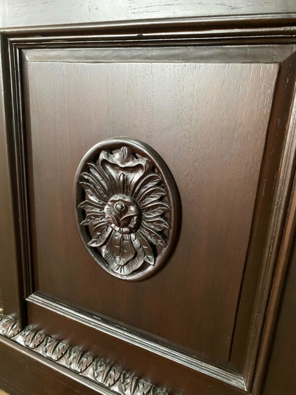 Kursi Meja Kantor Direktur Mewah Kayu Jati - Gambar 7
