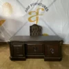 Kursi Meja Kantor Direktur Mewah Kayu Jati - Gambar 2