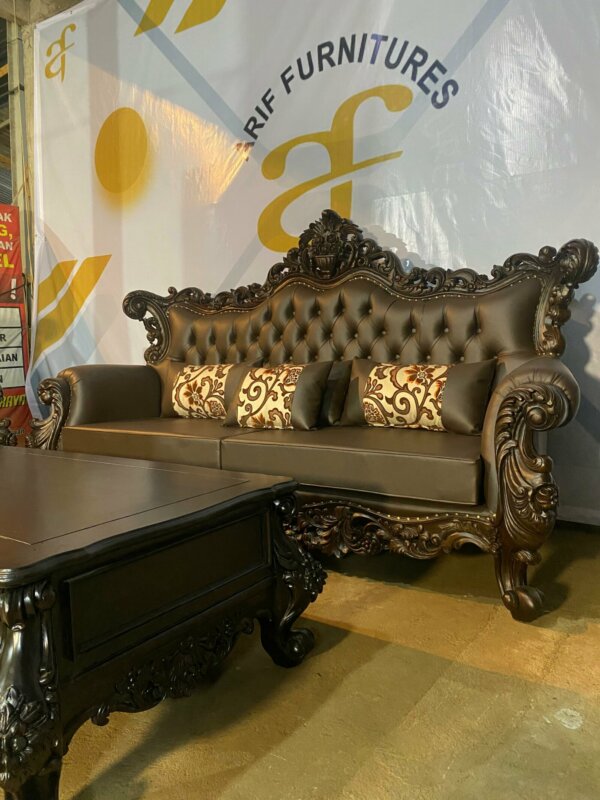 Kursi Sofa Tamu Mewah Royale Terbaru Rumah Sultan - Gambar 4