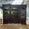 Lemari Hias Kaca 3 Pintu Rak Buku Pajangan - Gambar 4