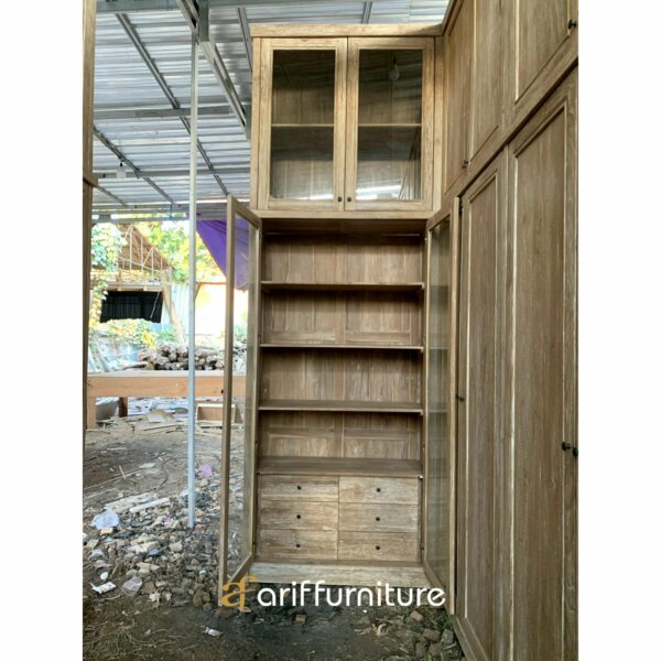 Lemari Pakaian Ukuran Besar Full Plafon Minimalis - Gambar 6