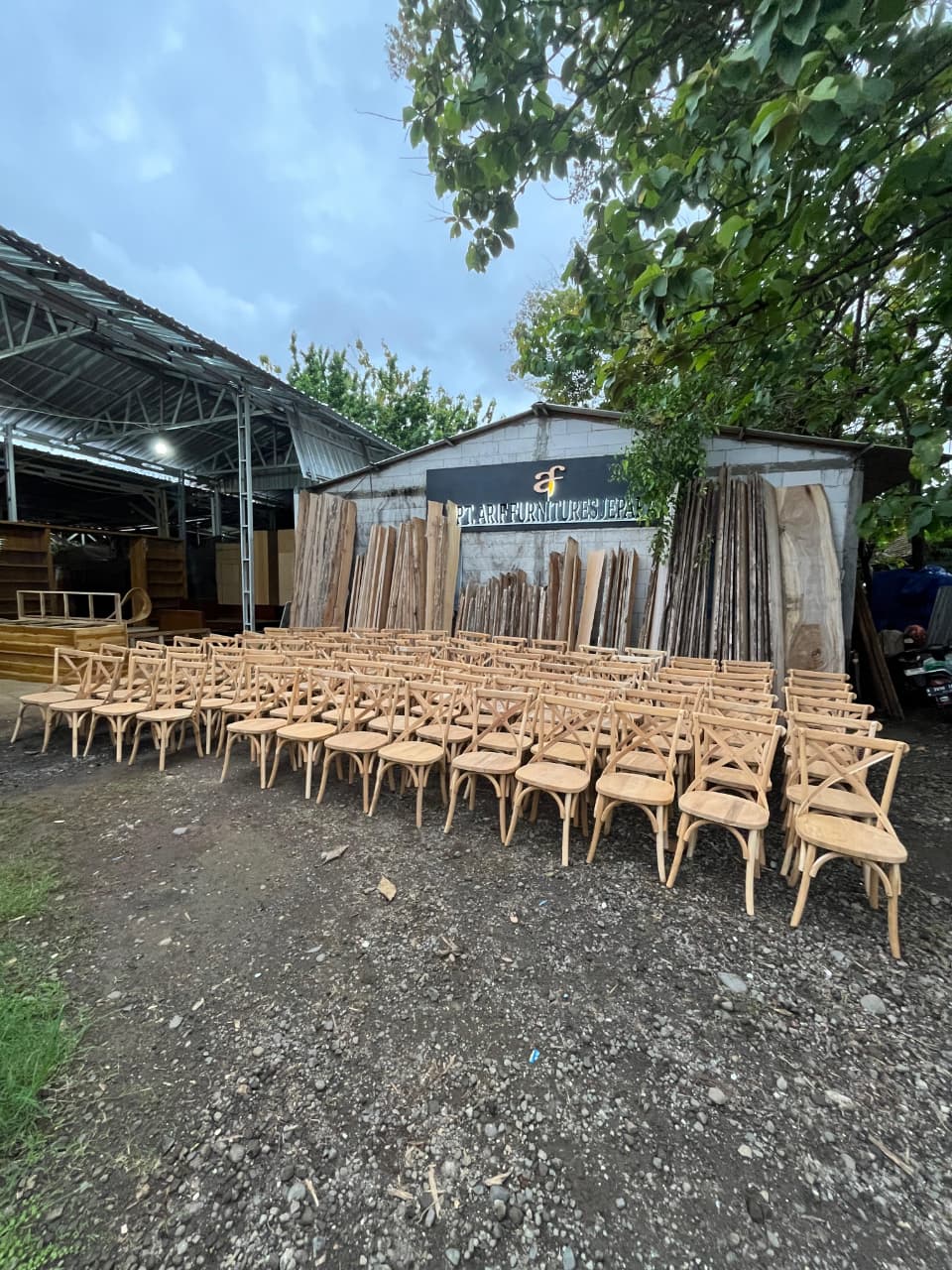 kursi cafe jati jepara