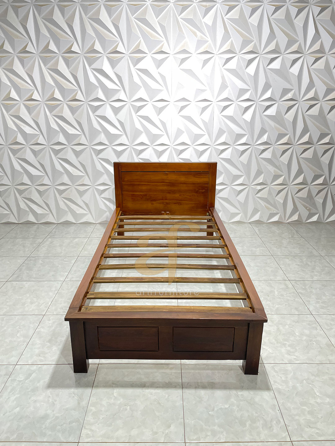 Dipan Kayu Jati Solid Minimalis Terbaru