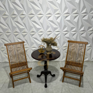 Kursi Lipat Teras Kayu Jati Minimalis