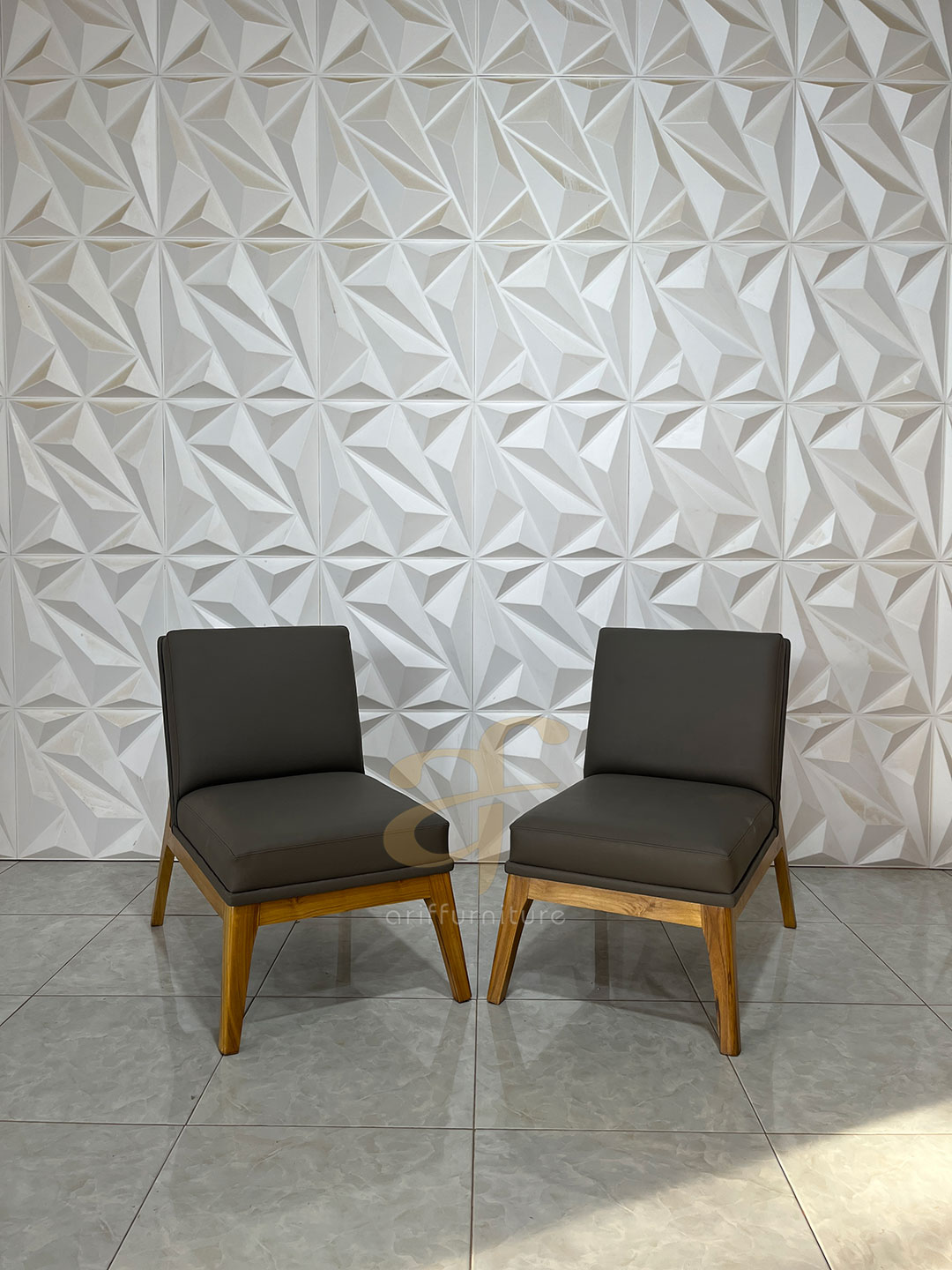 Kursi Santai Cafe Kayu Jati Minimalis Modern