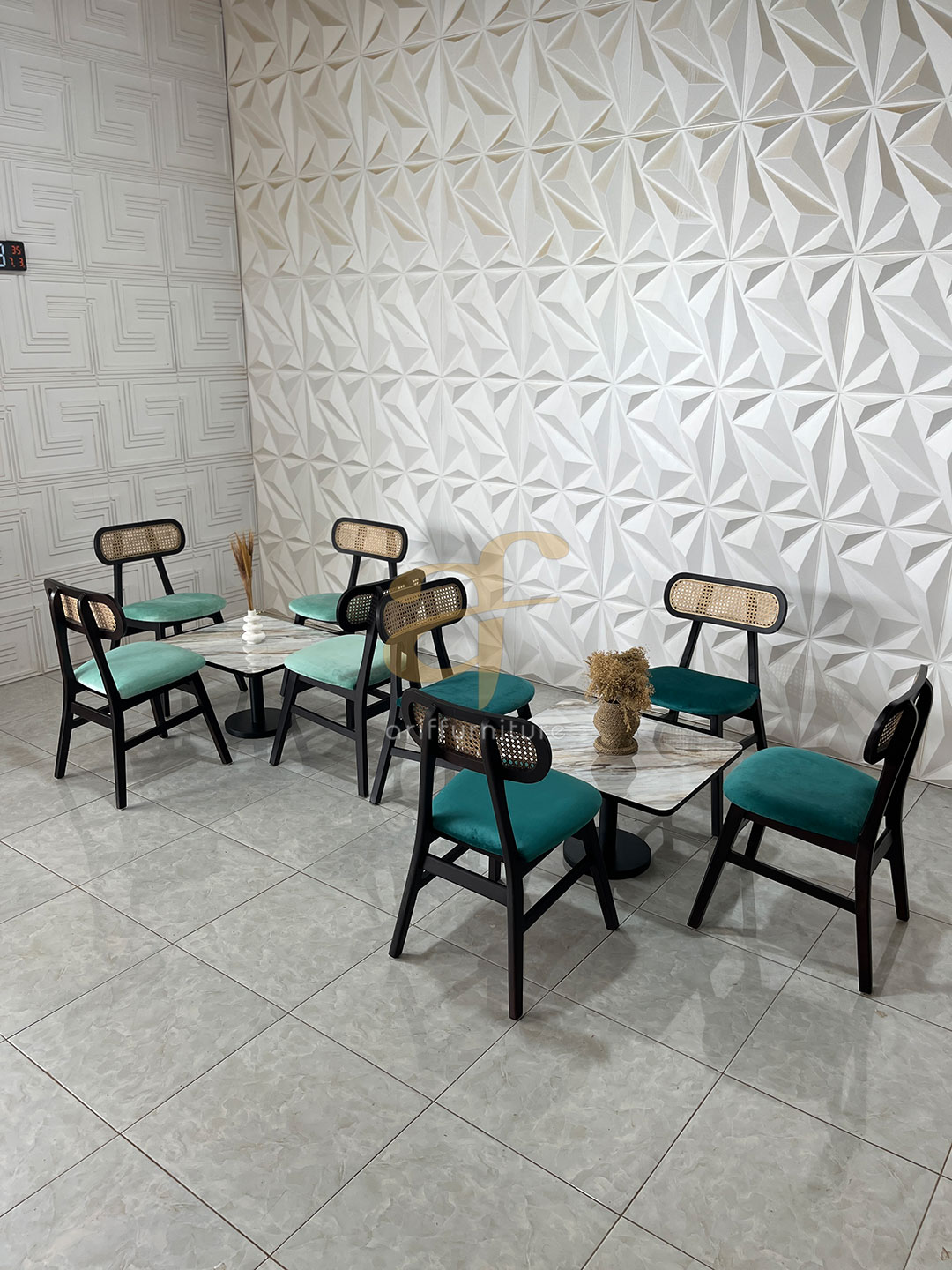 Kursi Teras Cafe Kayu Jati Minimalis - Gambar 2