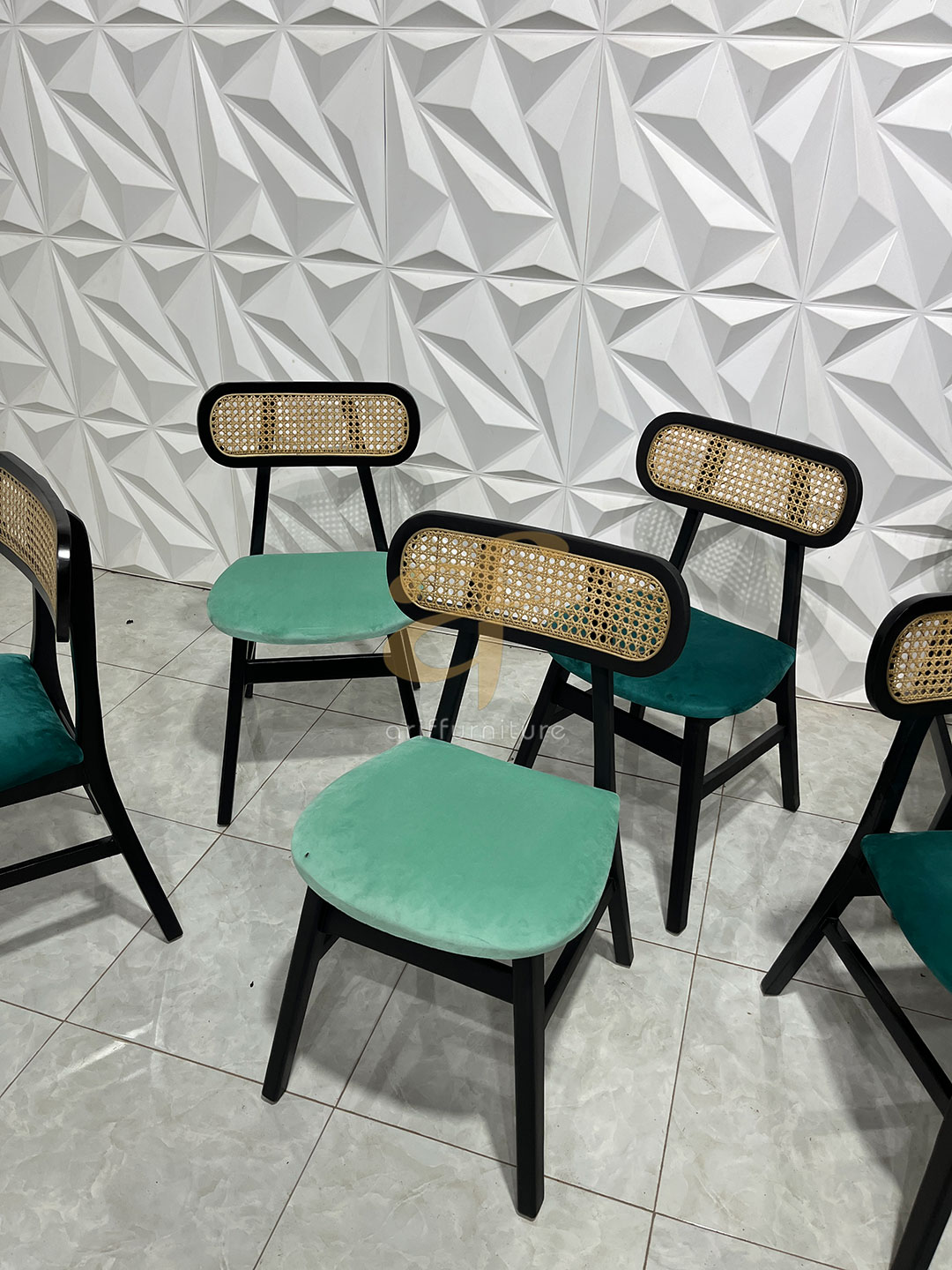 Kursi Teras Cafe Kayu Jati Minimalis - Gambar 5