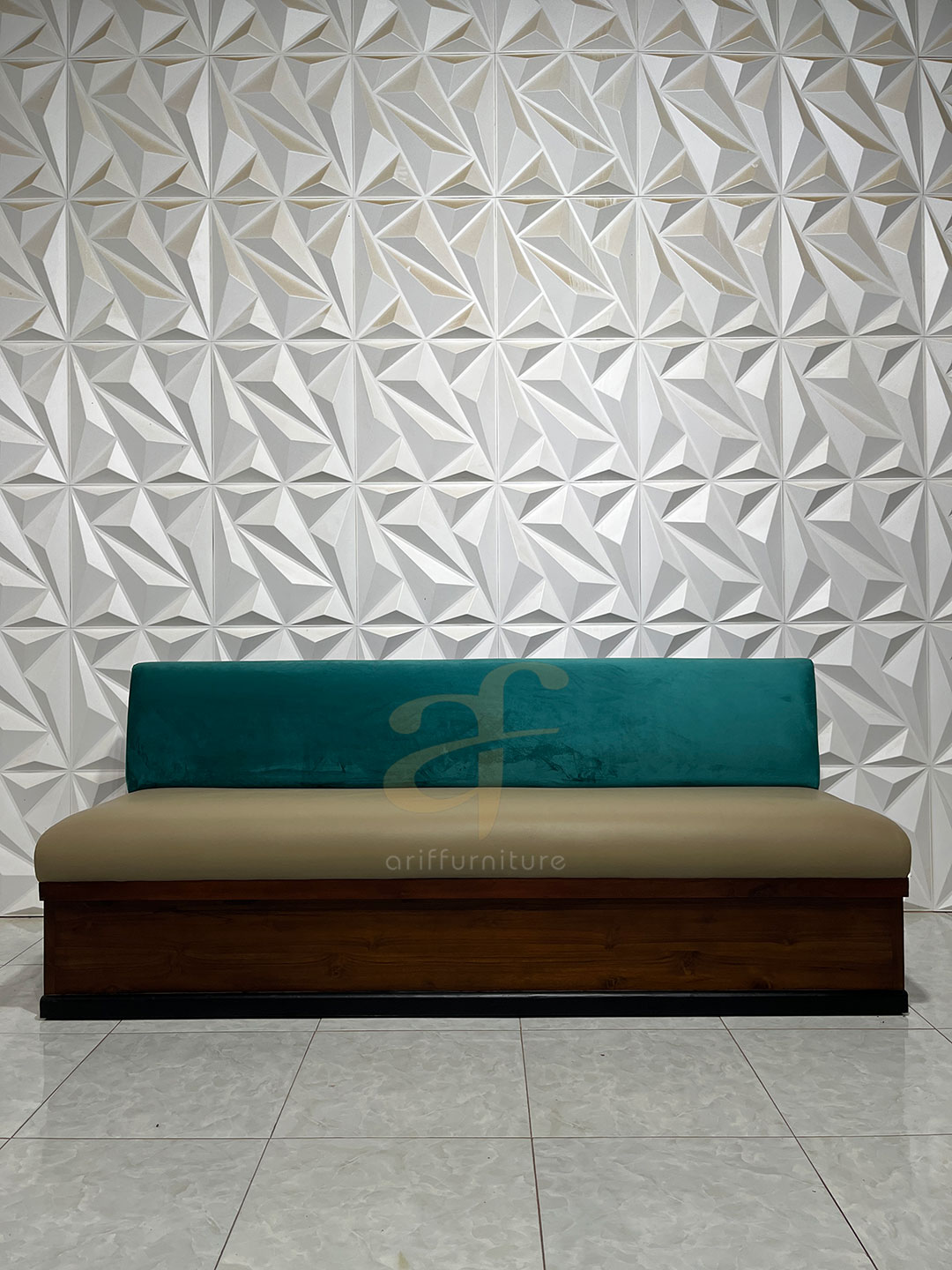 Sofa Cafe Kayu Jati Minimalis - Gambar 6