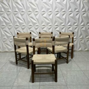 Kursi Cafe Minimalis Modern Outdoor Kayu Jati