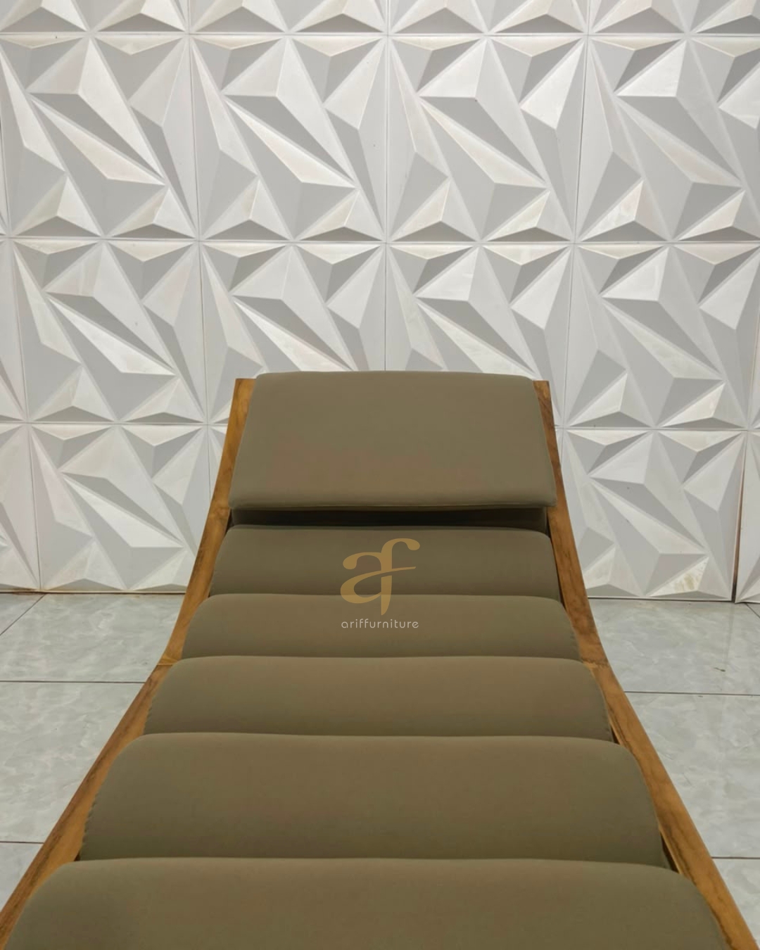 Furniture Outdoor Kursi Berjemur Dengan Bantalan - Gambar 6