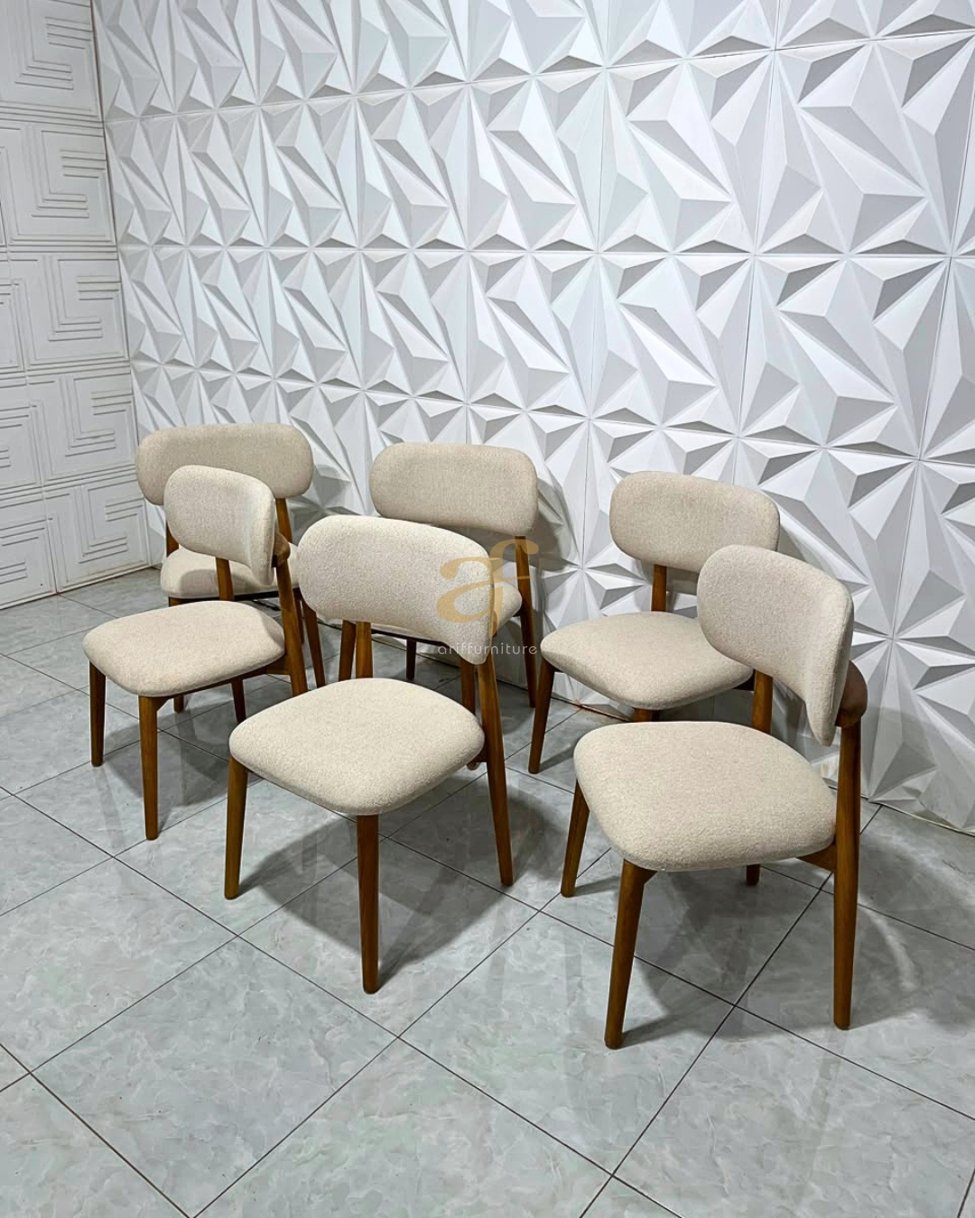 Kursi Makan Kayu Jati Sofa Jok Eksklusif Minimalis - Gambar 4