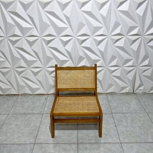 Kursi Santai Outdoor Teras Taman Minimalis Kayu Jati