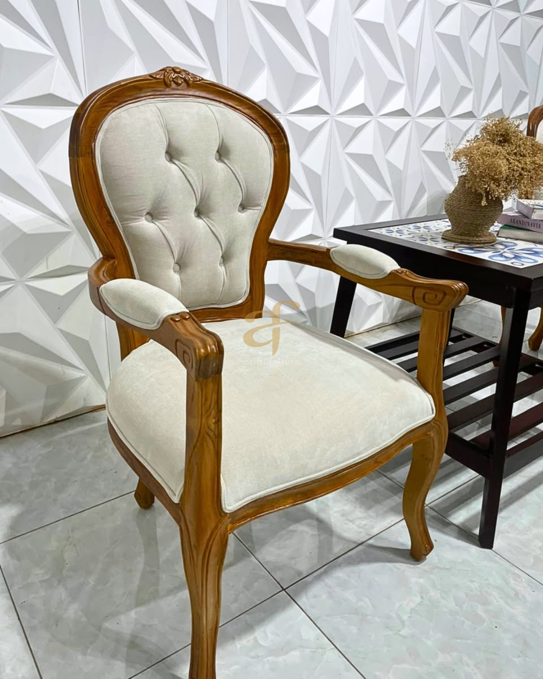 Kursi Teras Kayu Jati Model Klasik Elegant Premium - Gambar 5