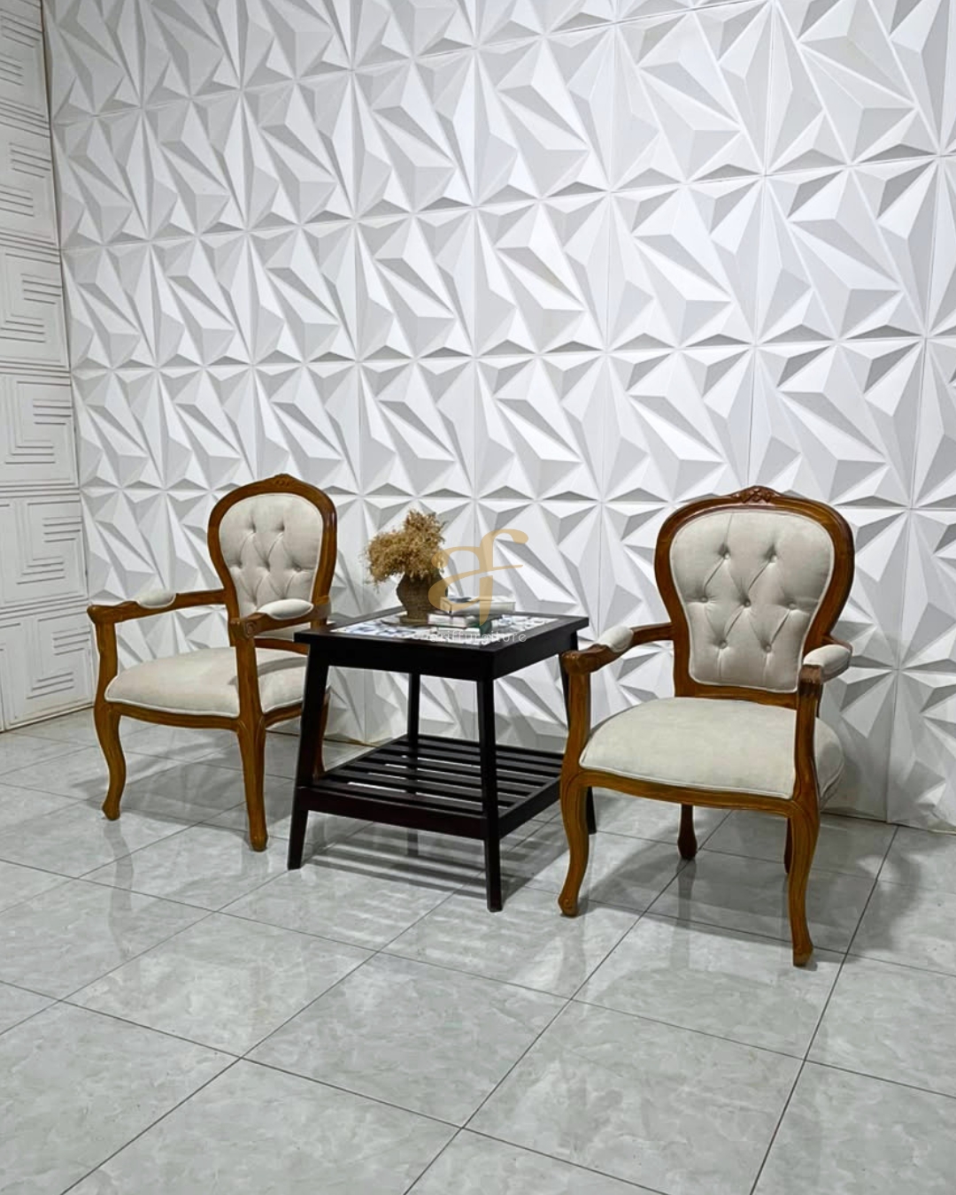 Kursi Teras Kayu Jati Model Klasik Elegant Premium - Gambar 3