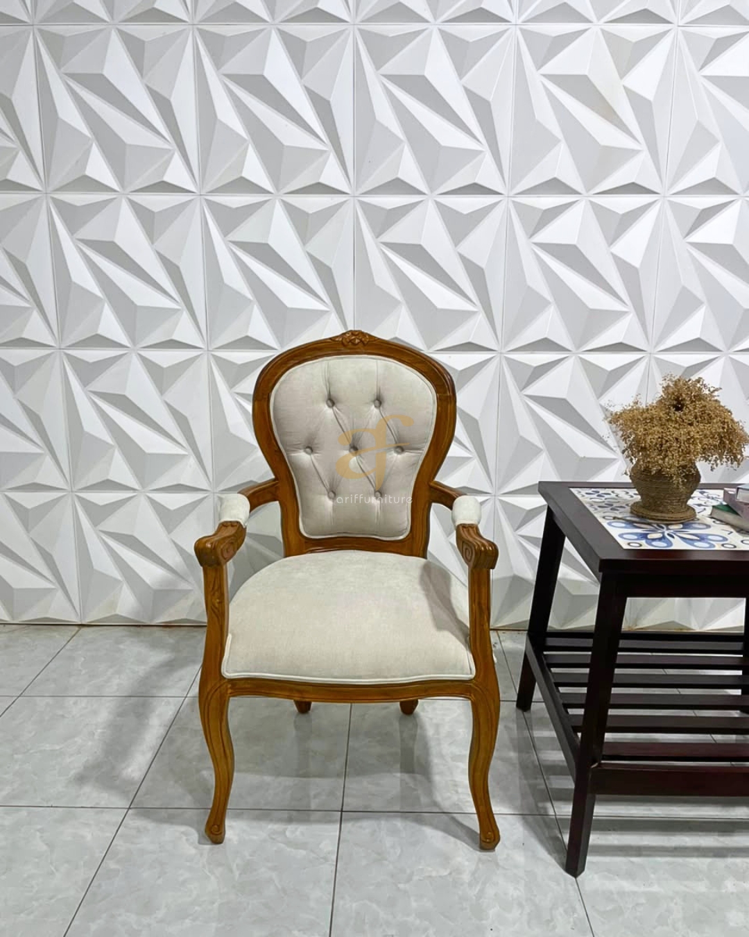 Kursi Teras Kayu Jati Model Klasik Elegant Premium - Gambar 4