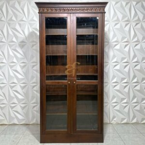 Lemari Hias Minimalis Eveline Luxury Ukir Jepara