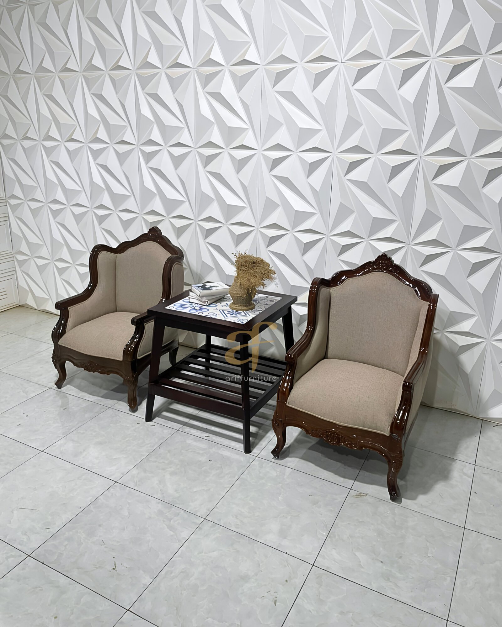 Set Kursi Teras Terbaru Model Klasik Minimalis Custom - Gambar 2