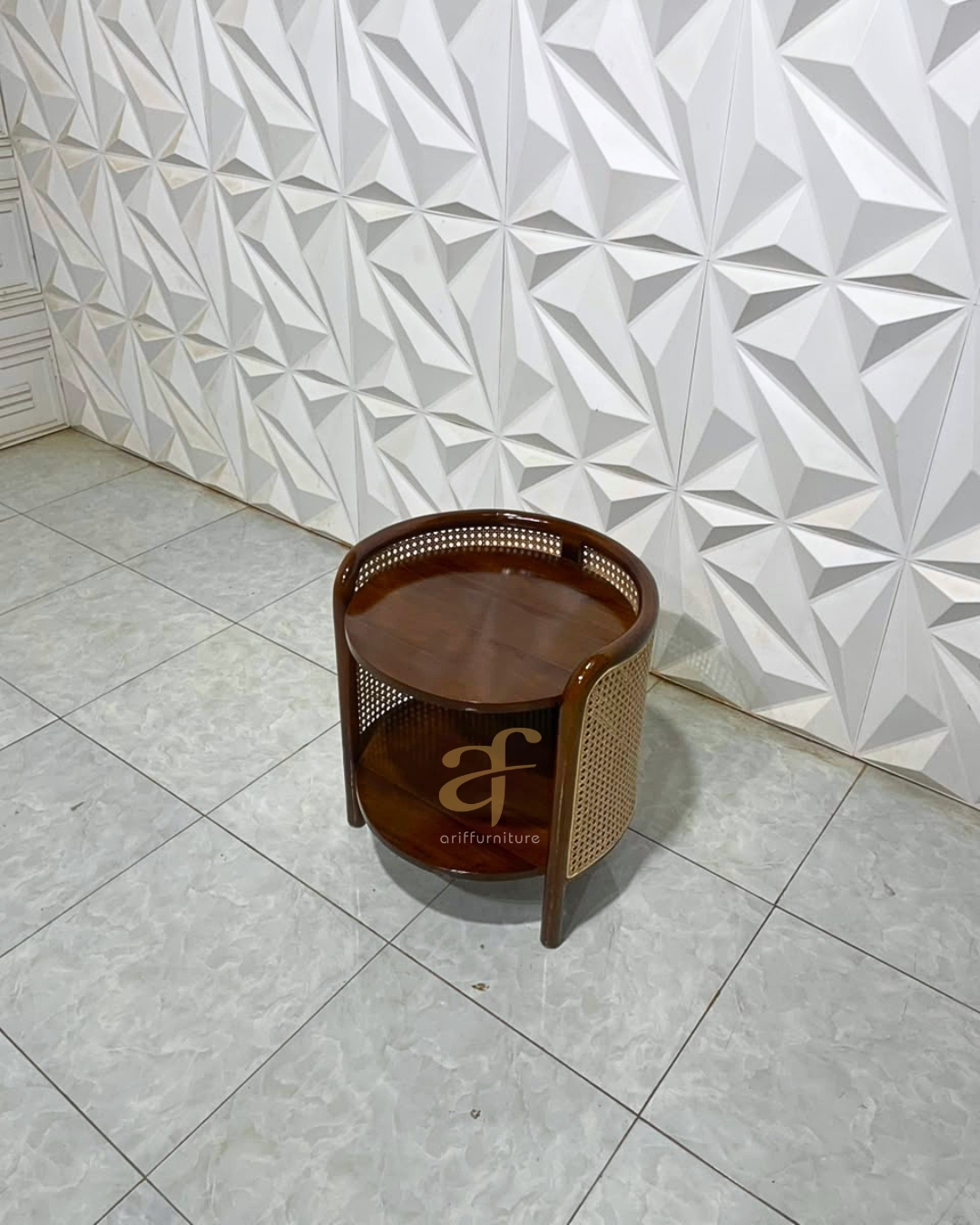 Side Coffe Table Kayu Jati Model Minimalis Terbaru - Gambar 5