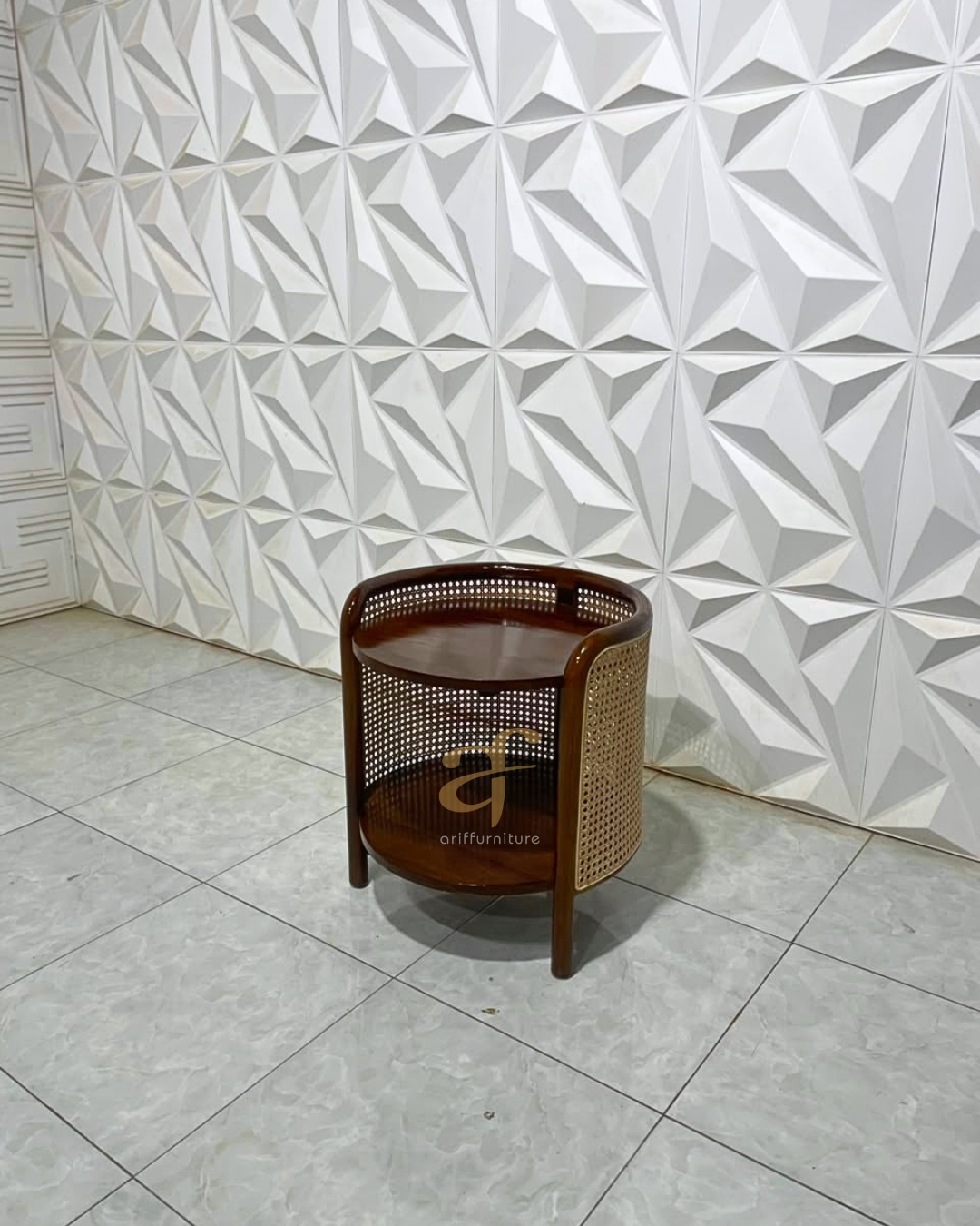 Side Coffe Table Kayu Jati Model Minimalis Terbaru - Gambar 3