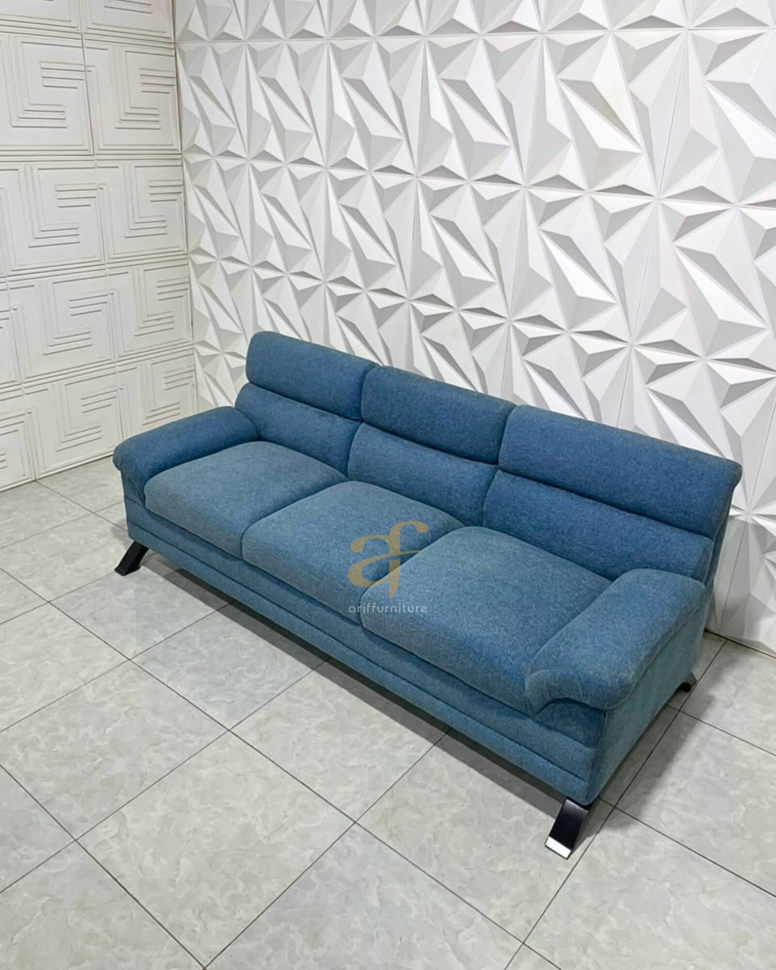 Sofa Single Lawson Style Minimalis 3 Seater - Gambar 5