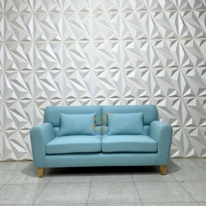Sofa Tamu Minimalis Modern Terbaru Blue Ocean